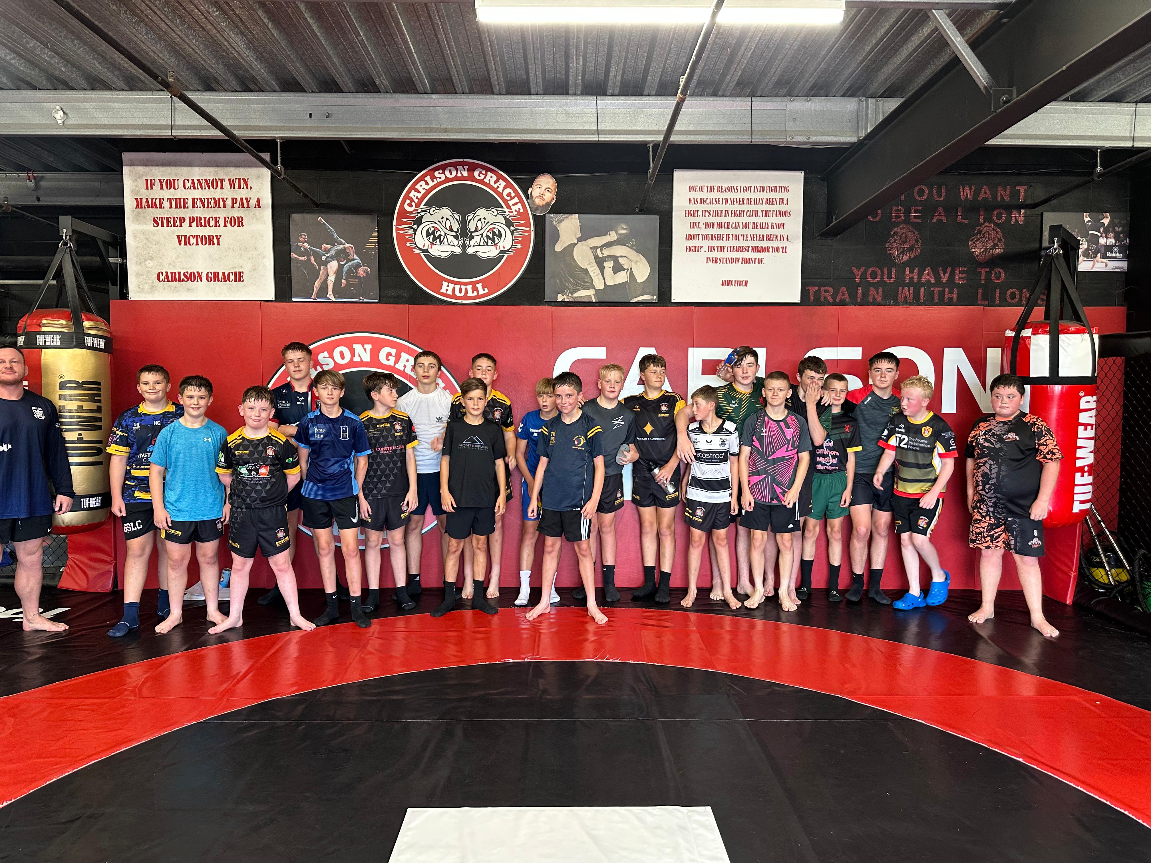 Wrestling session